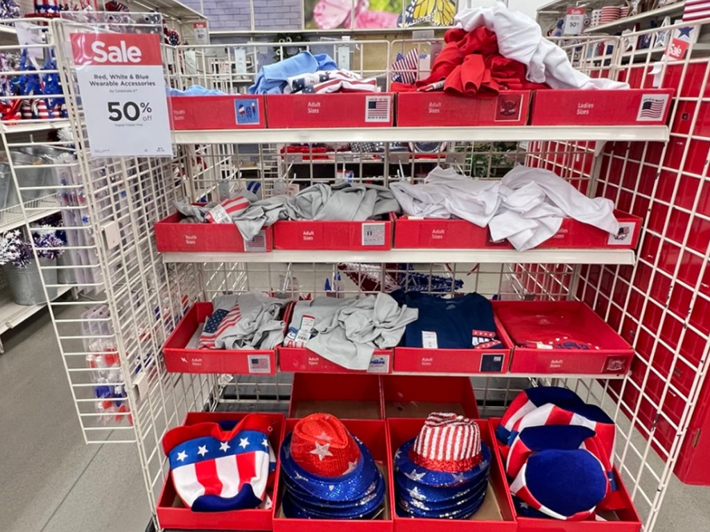 4th of july shirts and hats at michaels