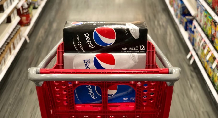 THREE Soda 12-Packs Only $12.94 at Target – Today Only!