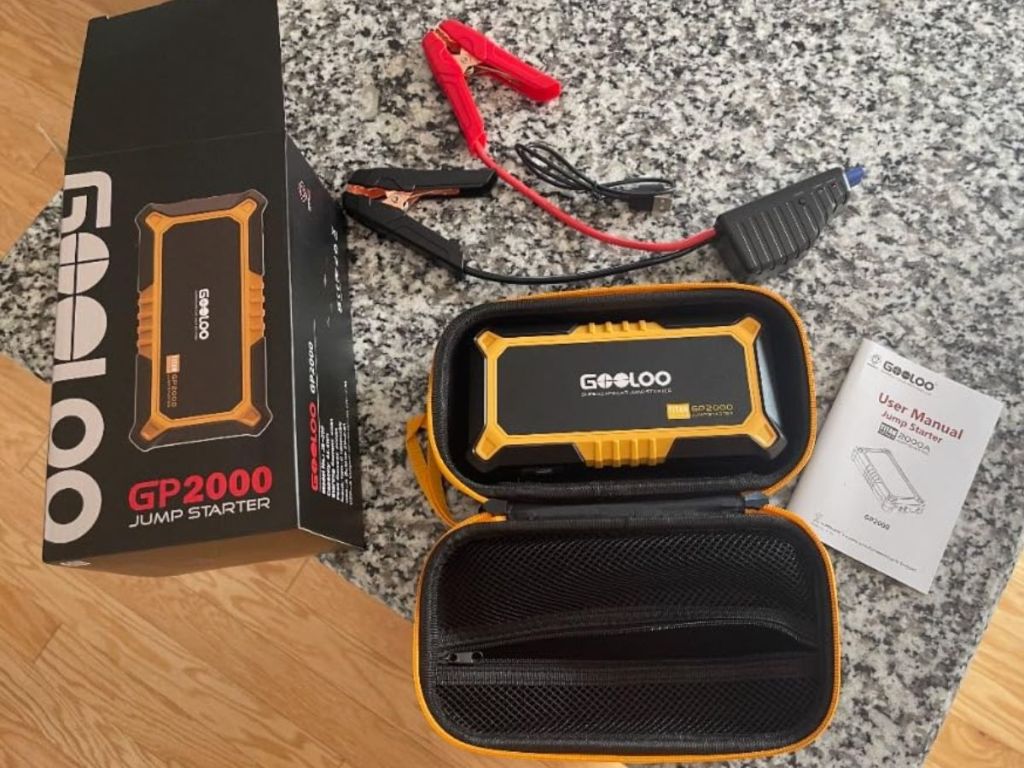 GOOLOO New GP2000 Jump Starter 2000A Car Starter Battery Pack