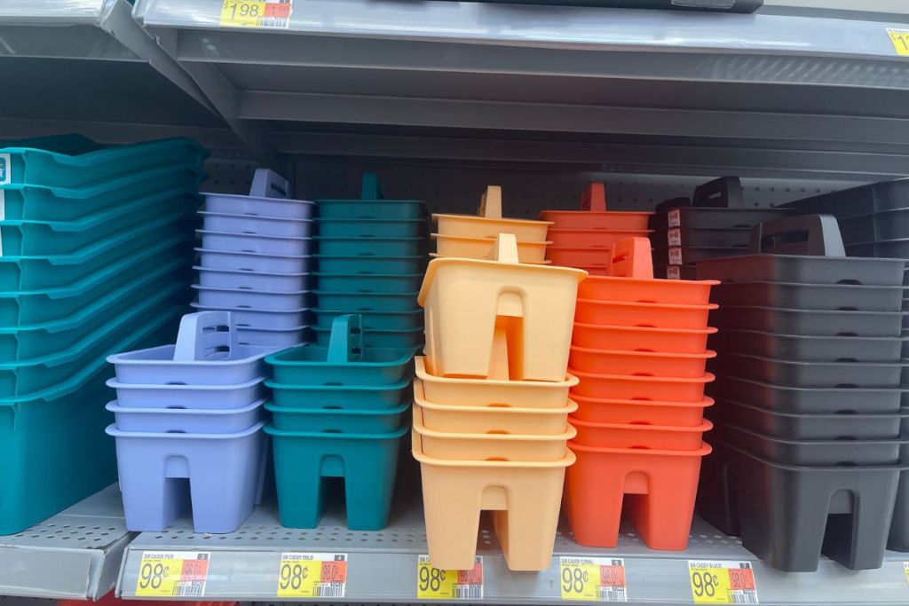 Pen + Gear Small Caddy Organizer at Walmart on shefl