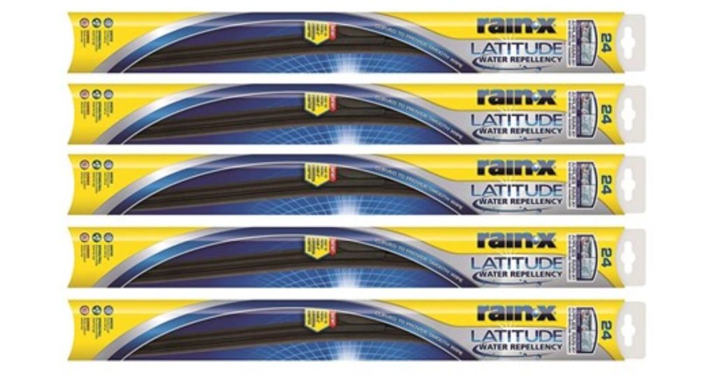 Rain-X Latitude 2-in-1 Water Repellency Wiper Blades (5-Pack)