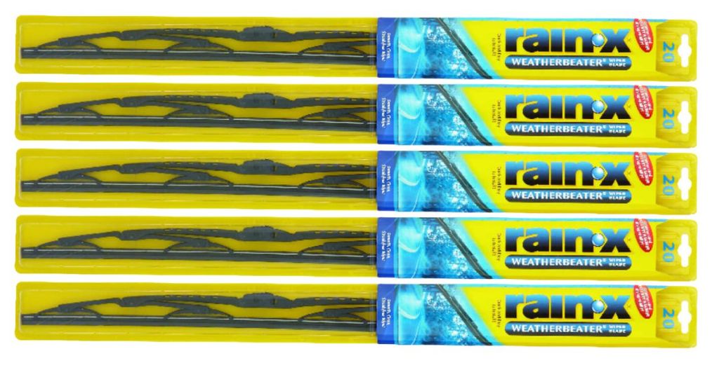 Rain-X RX30220-5PK Weatherbeater Wiper Blade - 20-Inches - (Pack of 5)