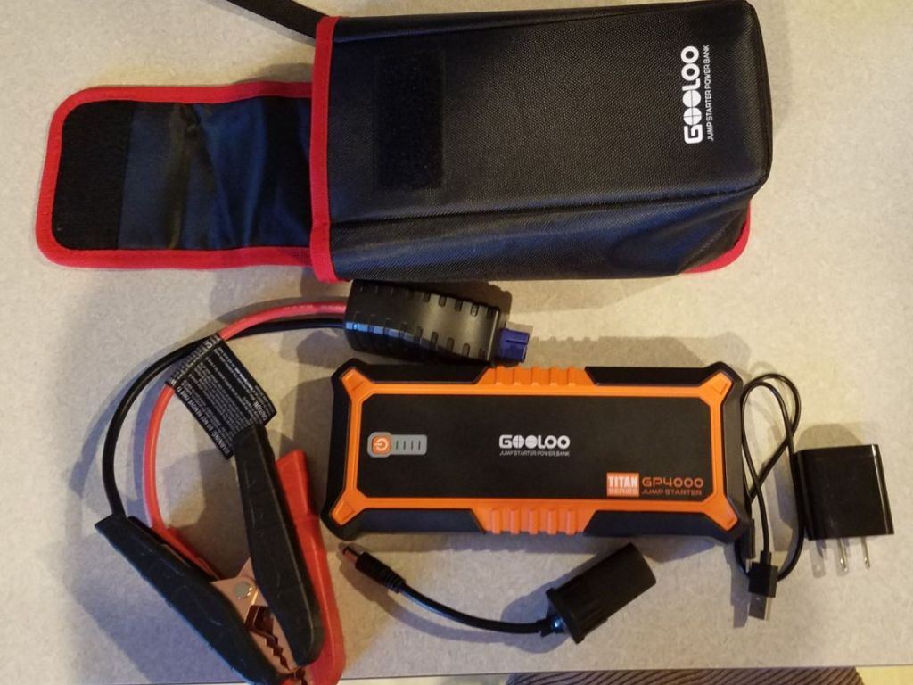 GOOLOO 4000A Peak Car Jump Starter 12V Auto Battery Booster SuperSafe Lithium Jump Box