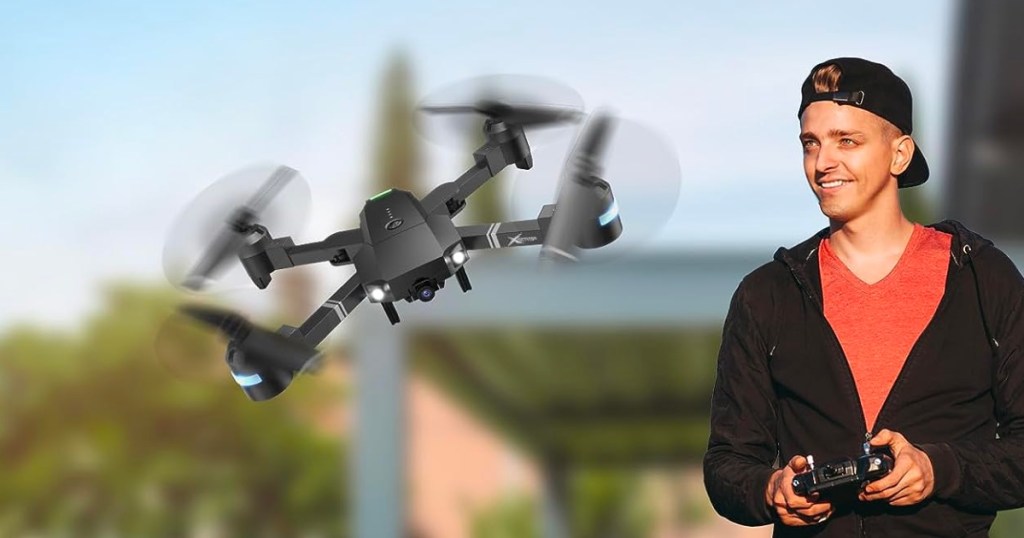 ATTOP 1080P 360º Flip Live Video Drone