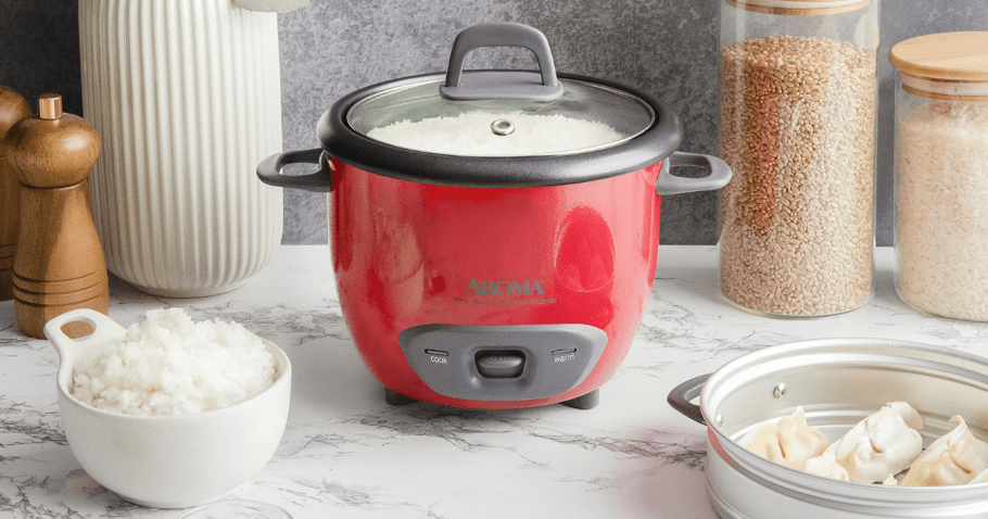 Aroma 6-Cup Rice Cooker & Steamer Only $9.99 Shipped on Woot.online