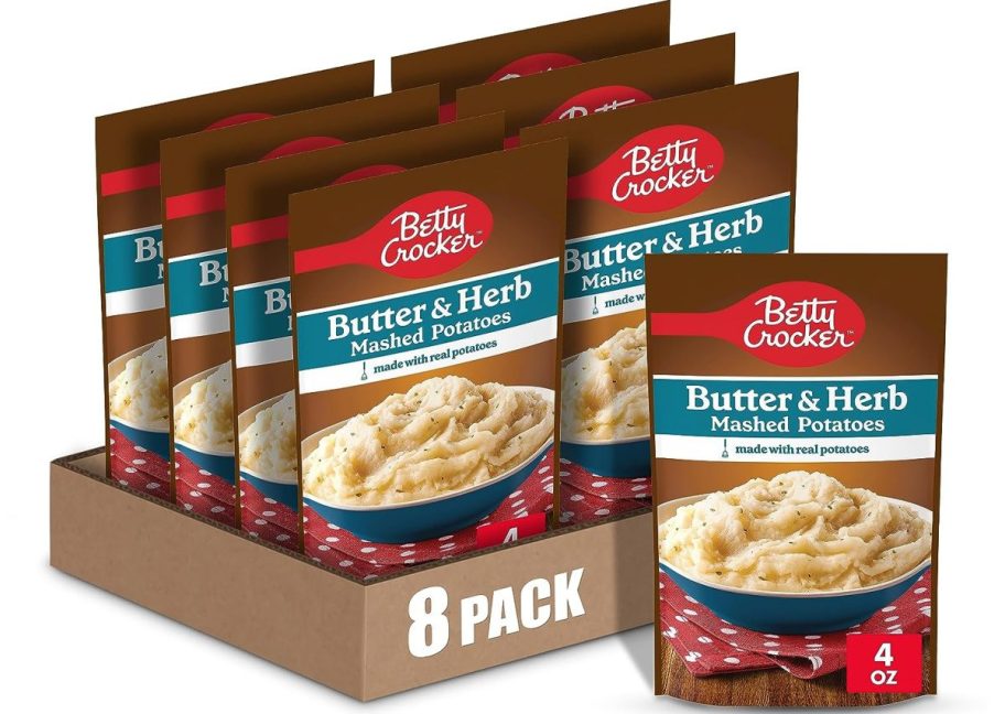 Betty Crocker Butter &amp; Herb Mashed Potatoes 8 Pack