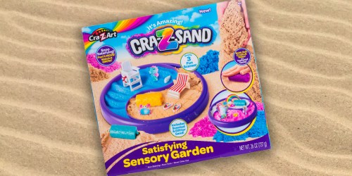 Cra-Z-Sand Sensory Sand Garden Only $9 on Walmart.online (Regularly $23)