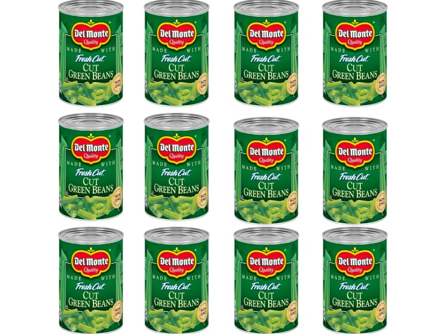 Del Monte Petite Cut Green Beans 12-Pack