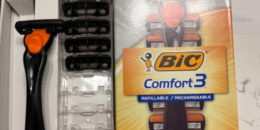 GO! BIC onlinefort 3 Hybrid Men’s Disposable Razor Just $2 Shipped on Amazon (Reg. $11)