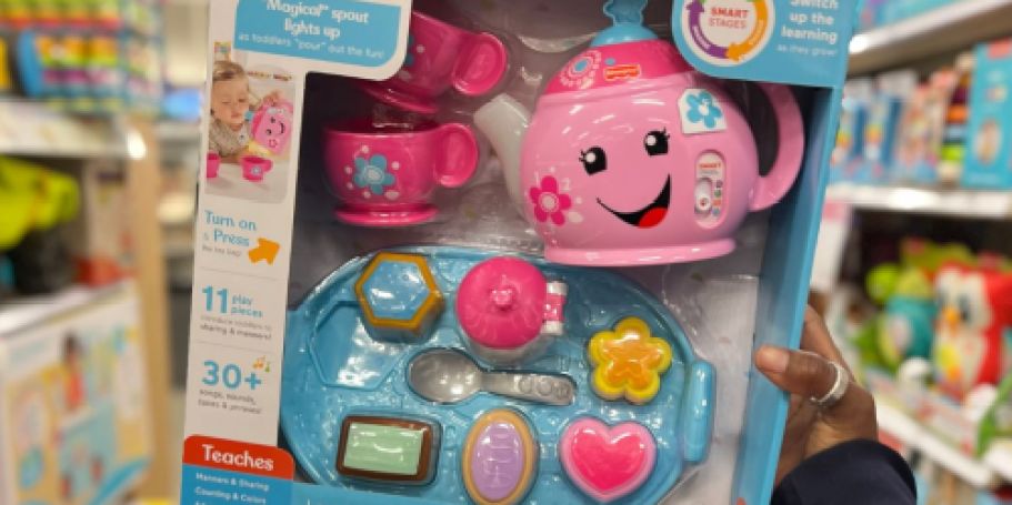 Fisher-Price Laugh & Learn Sweet Manners Tea Set Only $12.74 on Amazon or Target.online