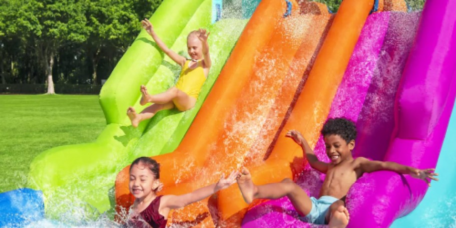 $100 Off Sam’s Club Kids Inflatable Backyard Water Park w/ 3 Slides & Pool