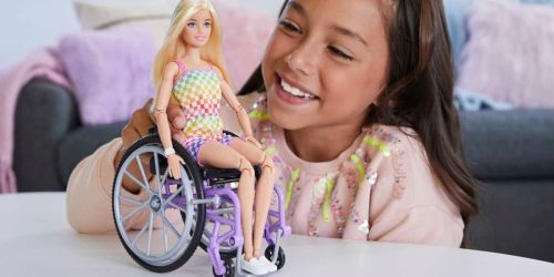 Barbie Fashionistas Dolls with Wheelchairs & Ramps Only $12.79 on Amazon