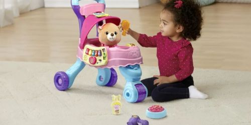 VTech Puppy Stroller w/ Plush & Accessories Just $20 on Walmart.online (Regularly $47)