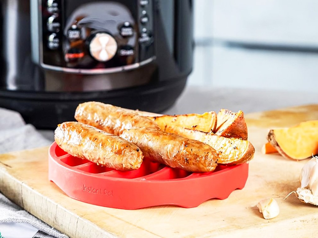 potatoes on a silicone roasting rack