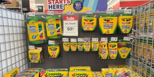 Michaels Back to School Sale | BOGO 50% Off Crayola, Creatology & More