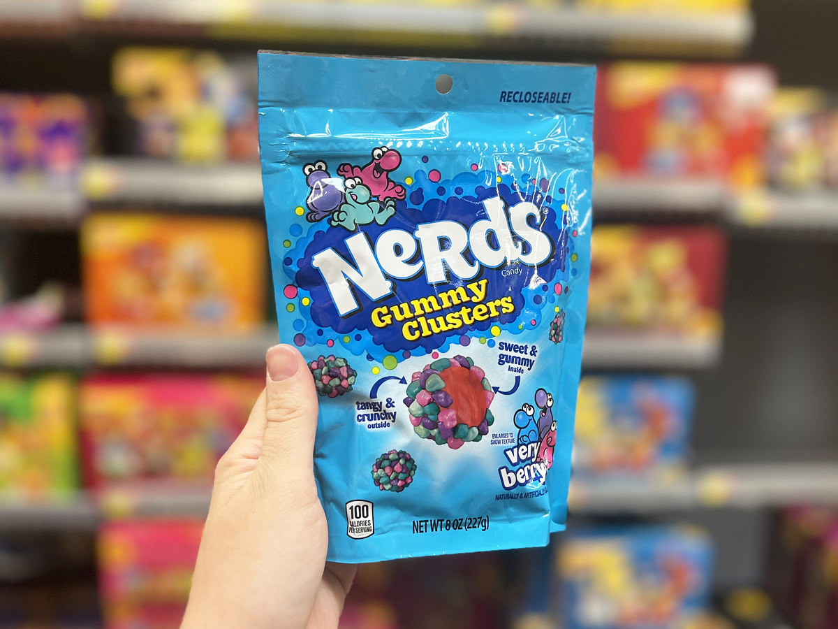 Two Nerds Gummy Clusters 8oz Bags Just $2.78 Each Shipped on Amazon