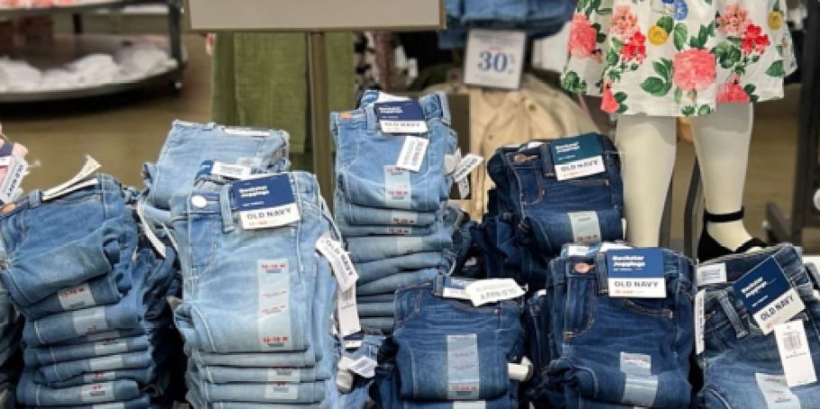 Up to 65% Off Old Navy Jeans (Today Only!)