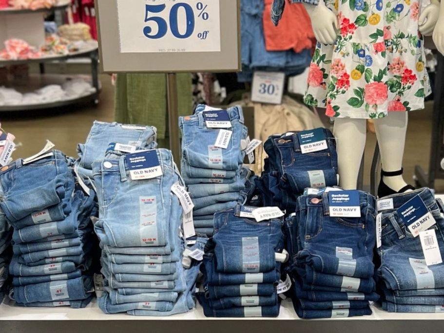 Up to 65% Off Old Navy Jeans (Today Only!)