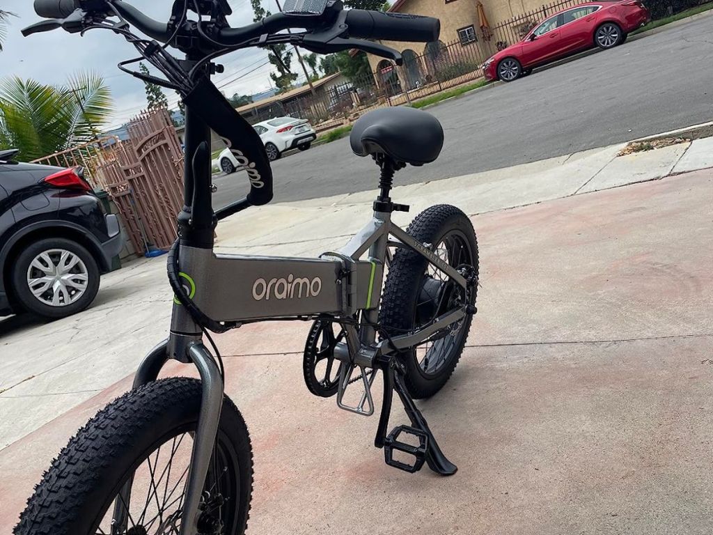 Oraimo Folding Electric Bike Scrambler