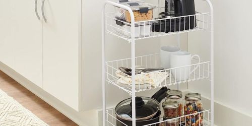 Rubbermaid 3-Tier Metal Storage Cart Only $15 on Amazon (Regularly $35)