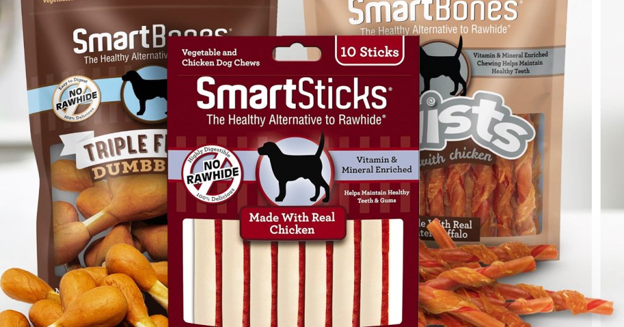 SmartBones Dog Treats 10-Count Only $5 Shipped on Amazon (Regularly $13)