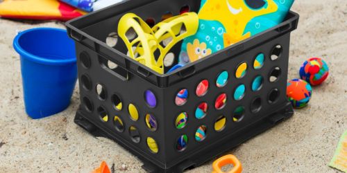 Large Sterilite File Storage Crate Only $5.97 on Walmart.online | Use at Home & Even the Beach!