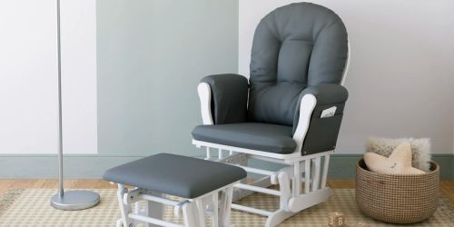 Nursery Glider Chair & Ottoman Just $159.99 Shipped on Walmart.online (Reg. $230)