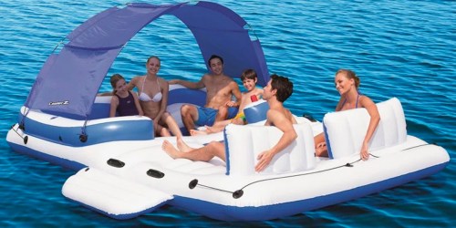 Tropical Breeze Party Island Float Only $199.99 Shipped on Wayfair.online (Reg. $350) | Holds SIX Adults!