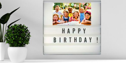 Photo & Message LED Light Box Just $9.98 on Walmart.online (Reg. $30)