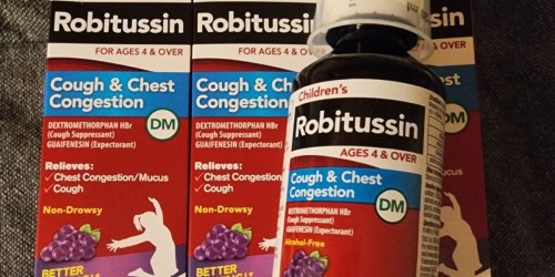 GO! Children’s Robitussin Only $1 on Walgreens.online (Reg. $8.49)