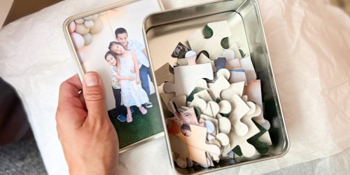 Walgreens Photo Puzzle with Tin Just $17.49 + Free Same-Day Pickup