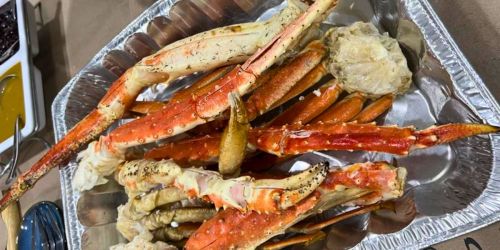 GO! $30 Off HUGE Bag of Snow Crab Legs & Claws at Sam’s Club (Reg. $70)