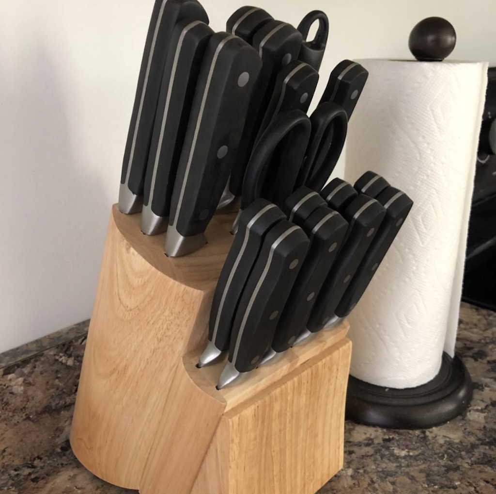 Knife block set 