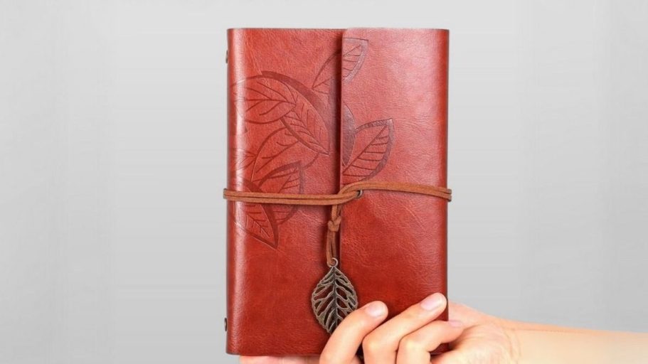 Leather Notebook Only $4 on Amazon (Regularly $12)