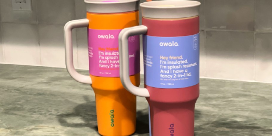 Owala Tumblers from $16 on Amazon (Regularly $28)