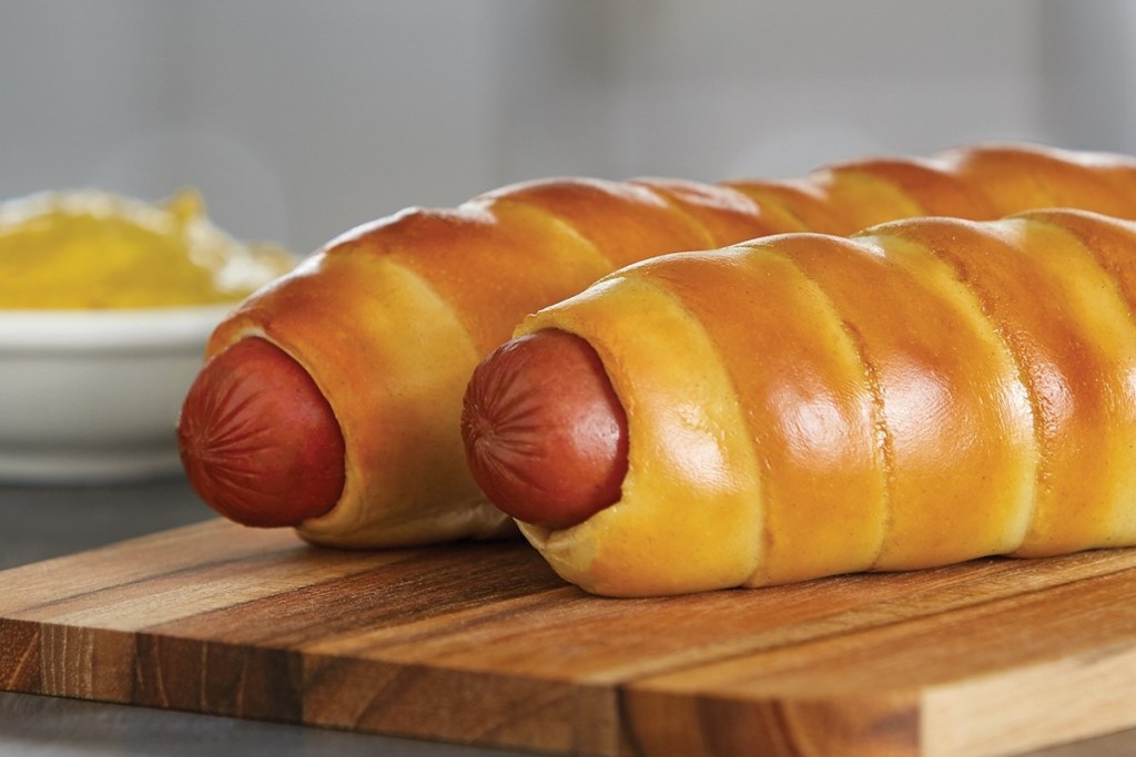 pretzel dogs