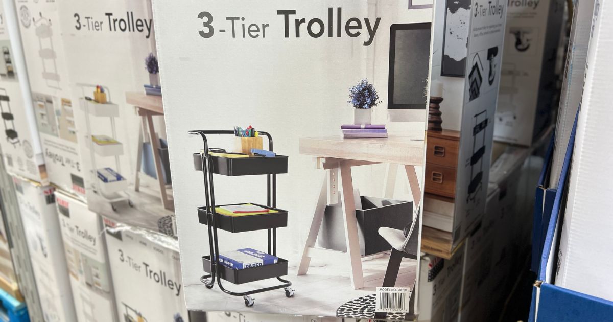 seville classics 3 tier steel trolley at sams