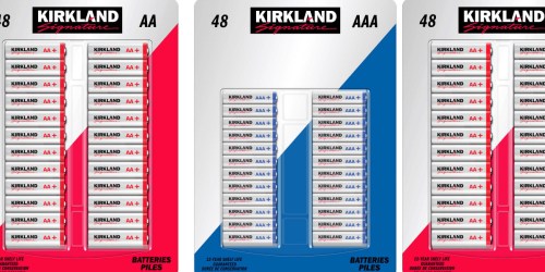 Kirkland Batteries 48-Count Just $9.99 on Costco.online (Reg. $16)