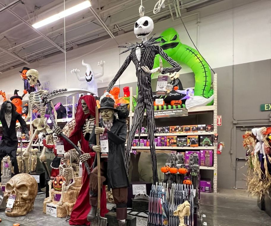 12 foot animated jack skellington