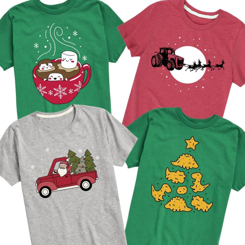 Kid's Christmas Tees from Jane.online