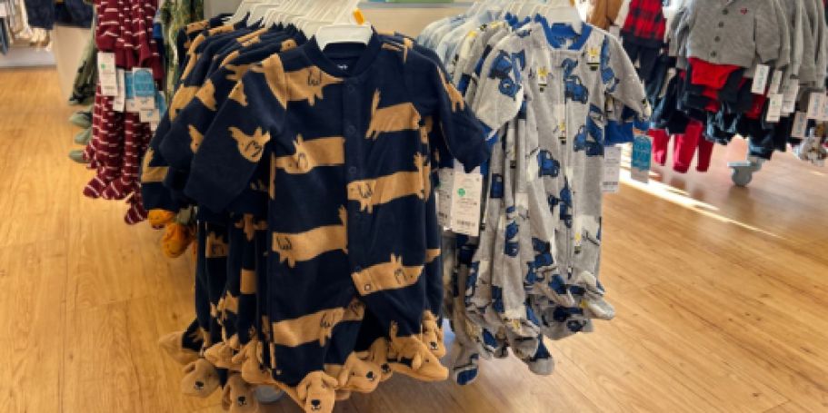 Carter’s Fleece Pajamas ONLY $7.20 (Regularly $20)