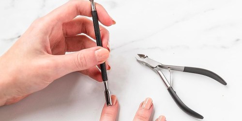 Amazon Basics Cuticle Nipper & Pusher Set Only $5.53