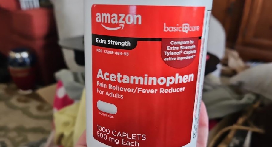 Amazon Basic Care Extra Strength Acetaminophen 1,000-Count Just $11.62 Shipped (Reg. $17)