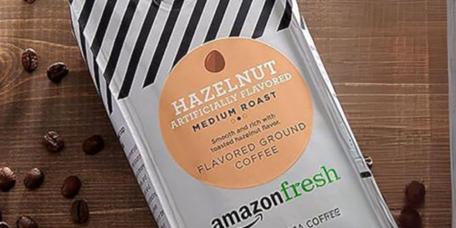 THREE AmazonFresh Hazelnut Coffee 12oz Bags Only $10.76 Shipped (Just $3.58 Each)