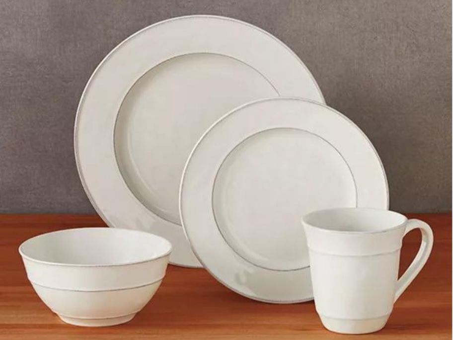 Broyhill Dinnerware Set on a table