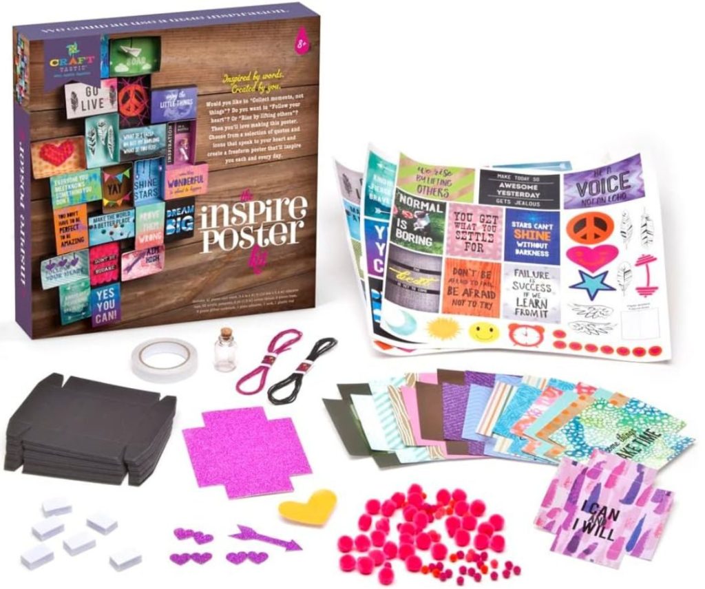 Craft-Tastic Inspirational Poster Craft Kit