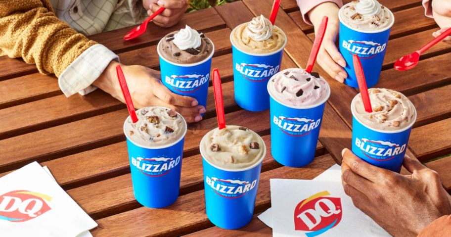 Dairy Queen Blizzards