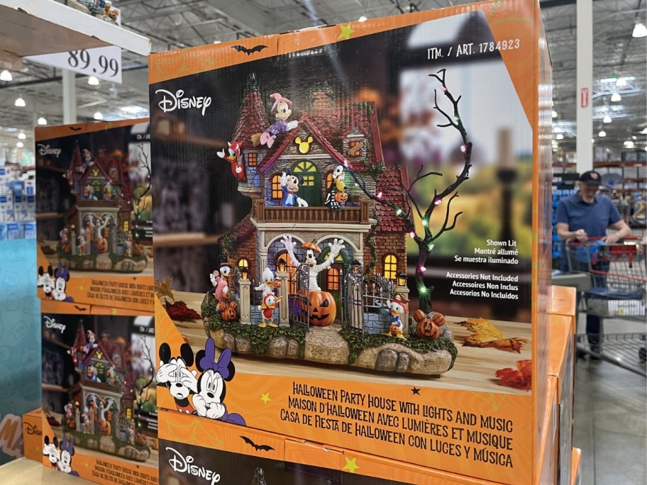 Disney 12" Halloween Party House w/ Lights & Music