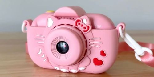 Kids Digital Camera Just $12.95 on Amazon w/ Bonus 32GB SD Card (Store Thousands of Photos!)