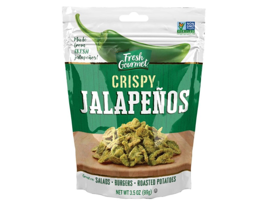 Fresh Gourmet Crispy Jalapeno Salad Topper